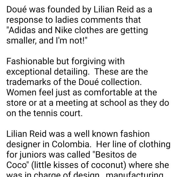 Beautiful Blue Skirt Pull-on Tennis Sportswear Sexy Medium Excellent 💙 By Doue - Picture 2 of 6